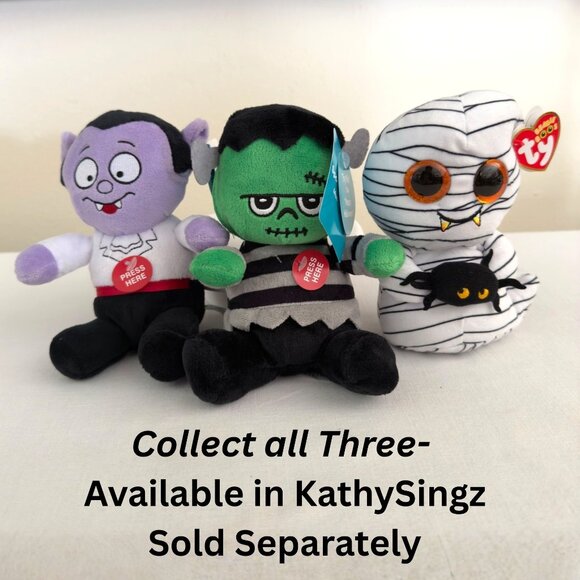 Spooky Village Frankenstein Plush 6 in Musical Halloween Toy CVS Exclusive 2024 - Picture 11 of 11